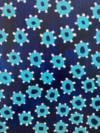 Blue Bloom detail